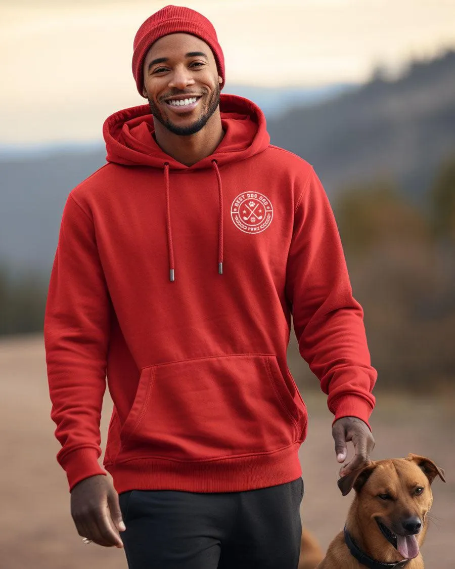 Best Dog Dad Hoodie sold by PAWZ product image thumbnail 3