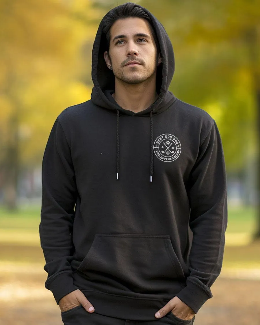 Best Dog Dad Hoodie sold by PAWZ product image thumbnail 2