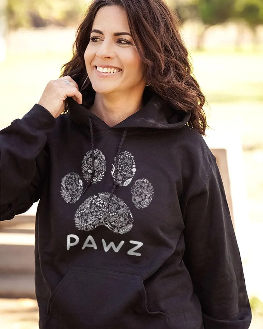 Pawz Leaves Outline Hoodie sold by PAWZ product image thumbnail 3