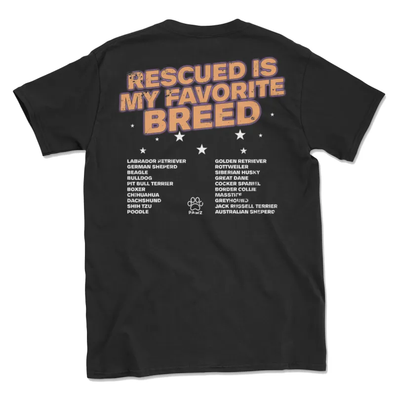 Breed Tour (Adult Short Sleeve T-Shirt) made by PAWZ