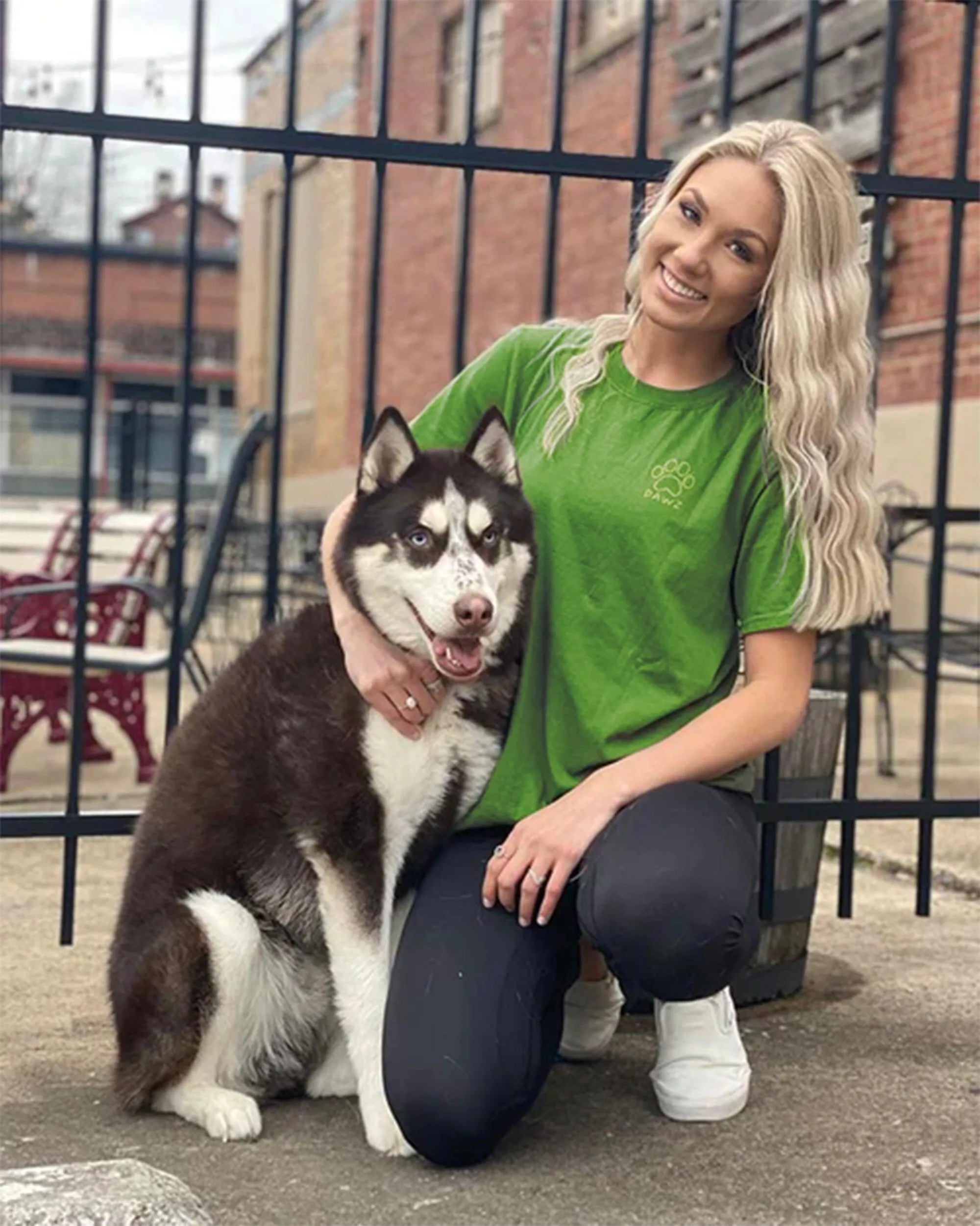 Camellia Swirl Tee sold by PAWZ product image thumbnail 2