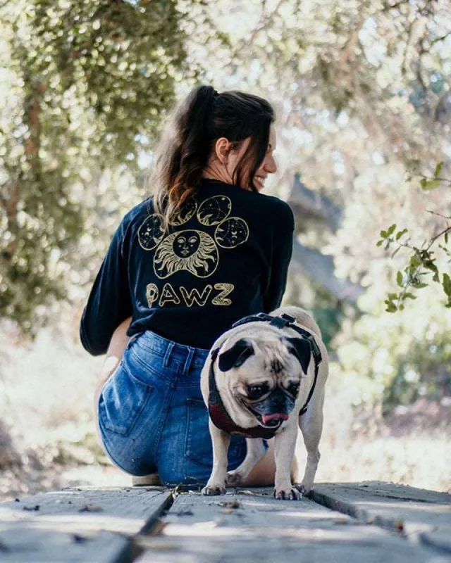 Luna Black Long Sleeve sold by PAWZ