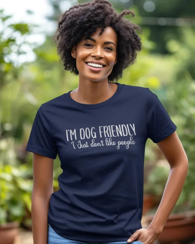 I'm Dog Friendly Tee sold by PAWZ