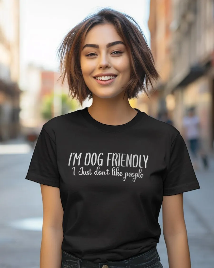 I'm Dog Friendly Tee sold by PAWZ product image thumbnail 3