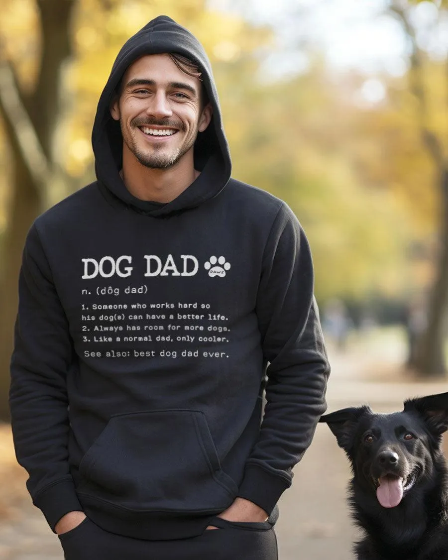 Dog Dad Definition Hoodie sold by PAWZ product image thumbnail 2