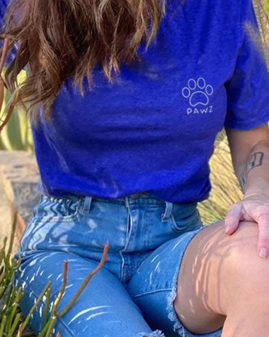 Dahlia Print Heathe Tee sold by PAWZ product image thumbnail 2