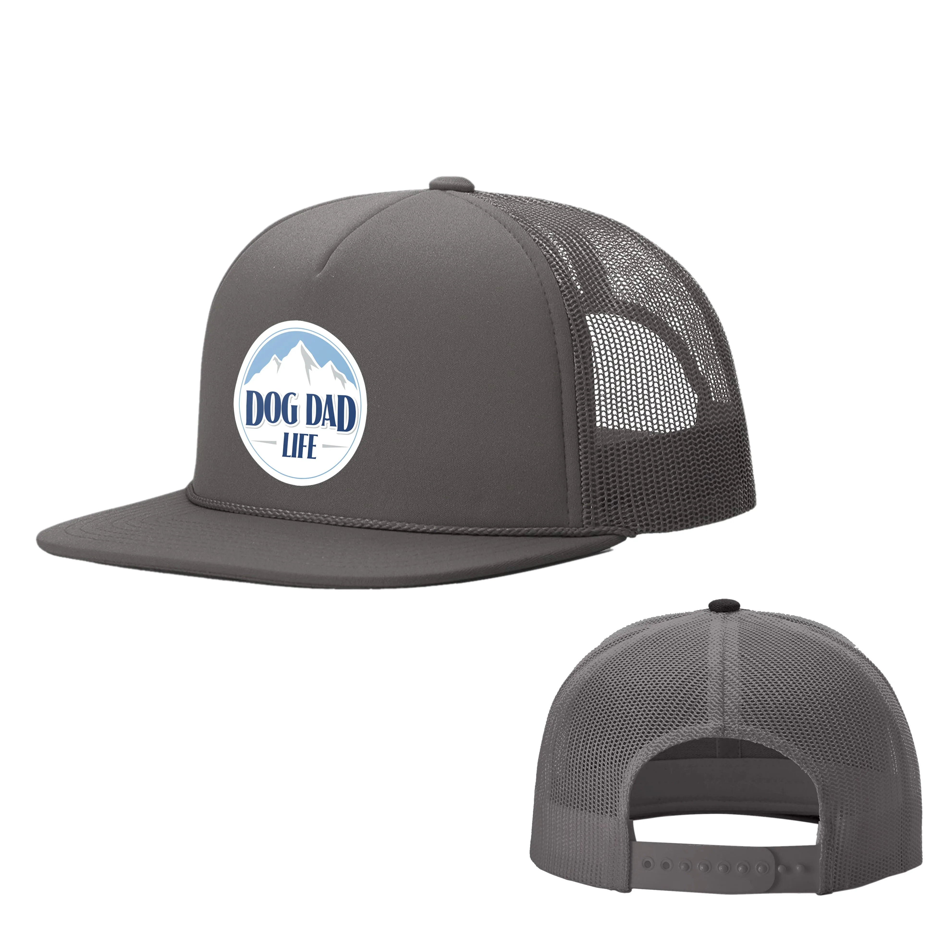 Dog Dad Life Foam Trucker Hats sold by PAWZ product image thumbnail 3