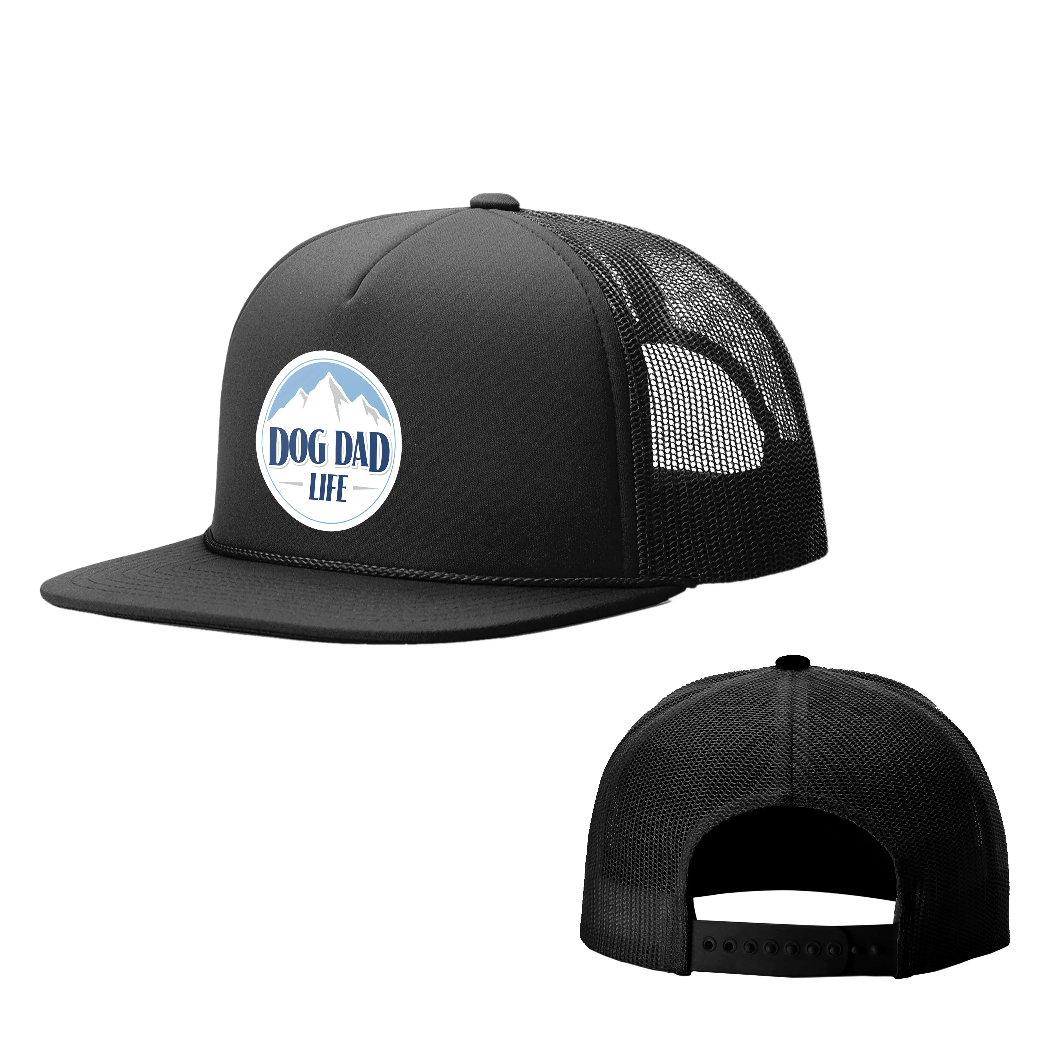 Dog Dad Life Foam Trucker Hats sold by PAWZ product image thumbnail 2