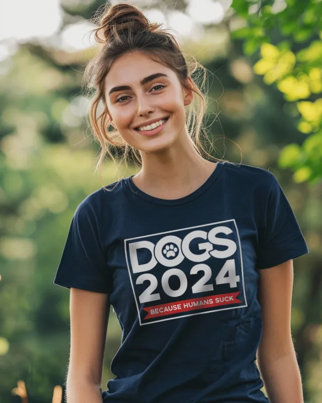 Dogs 2024 Tee sold by PAWZ