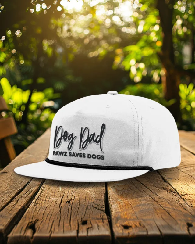 Dog Dad Pawz Saves Dogs Rope Hats sold by PAWZ