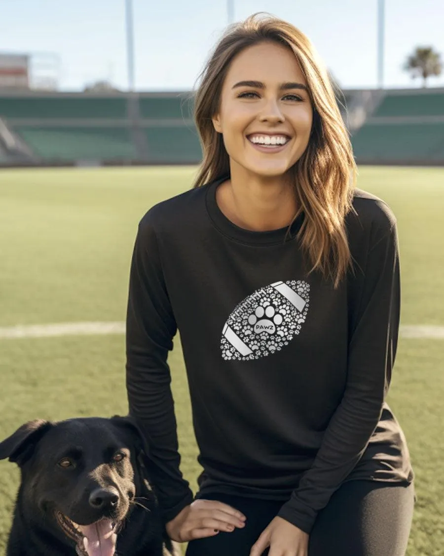 Pawz Football Team Long Sleeve - White sold by PAWZ product image thumbnail 2
