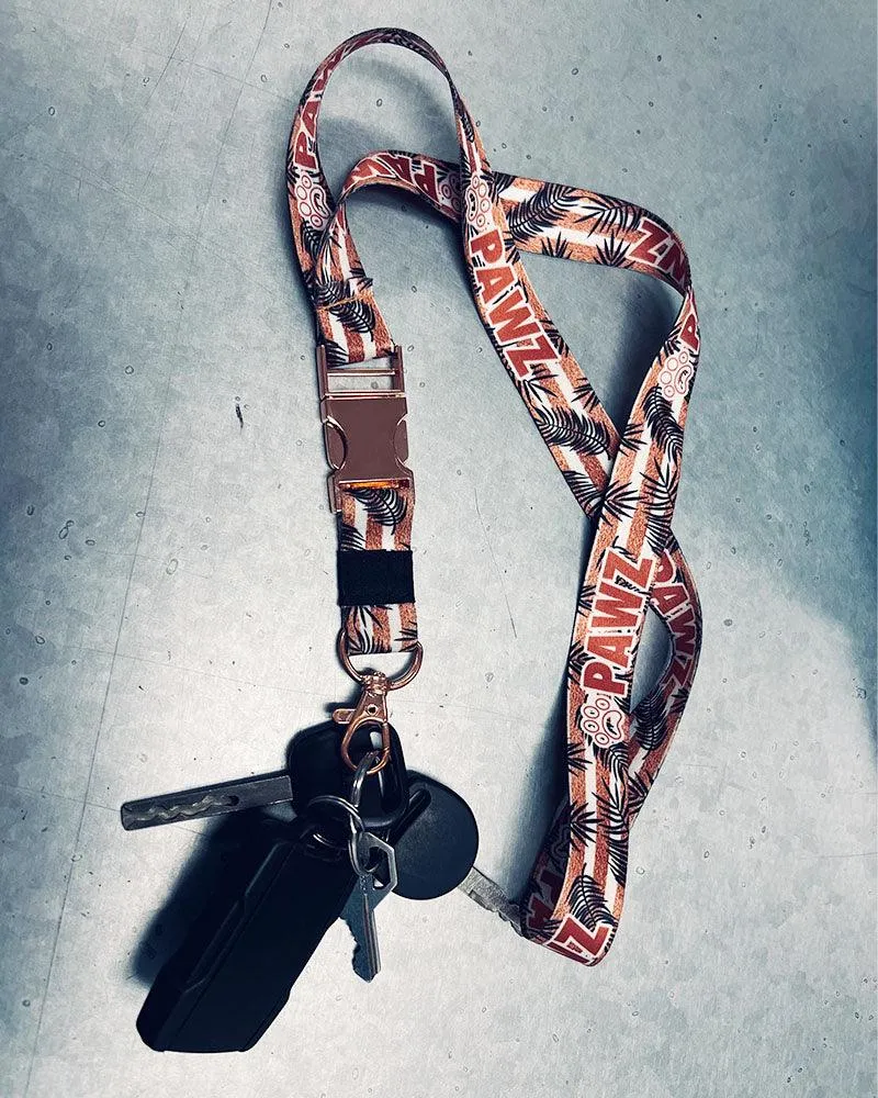 Rose Gold Palm Lanyard sold by PAWZ