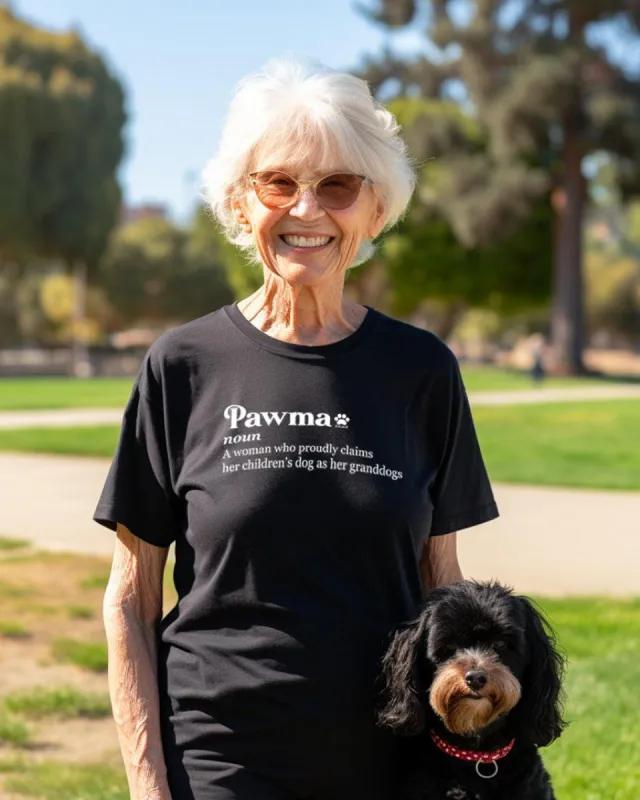 Pawma Definition Tee sold by PAWZ