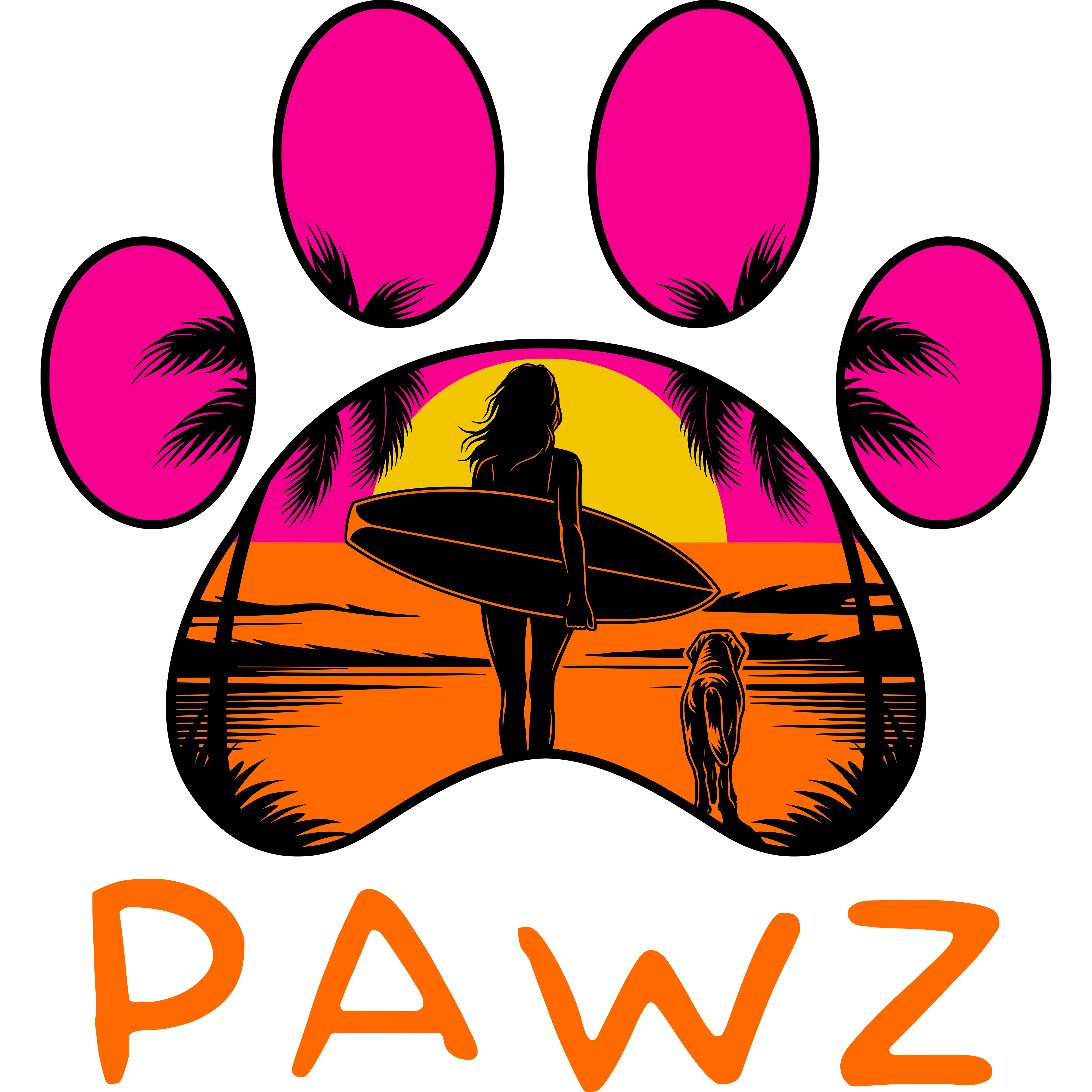 Endless Pawz (Adult Short Sleeve T-Shirt) sold by PAWZ product image thumbnail 3