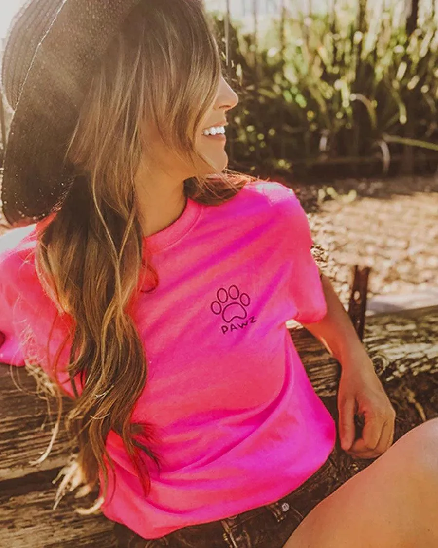 Black Classic Print Heliconia Tee sold by PAWZ product image thumbnail 2