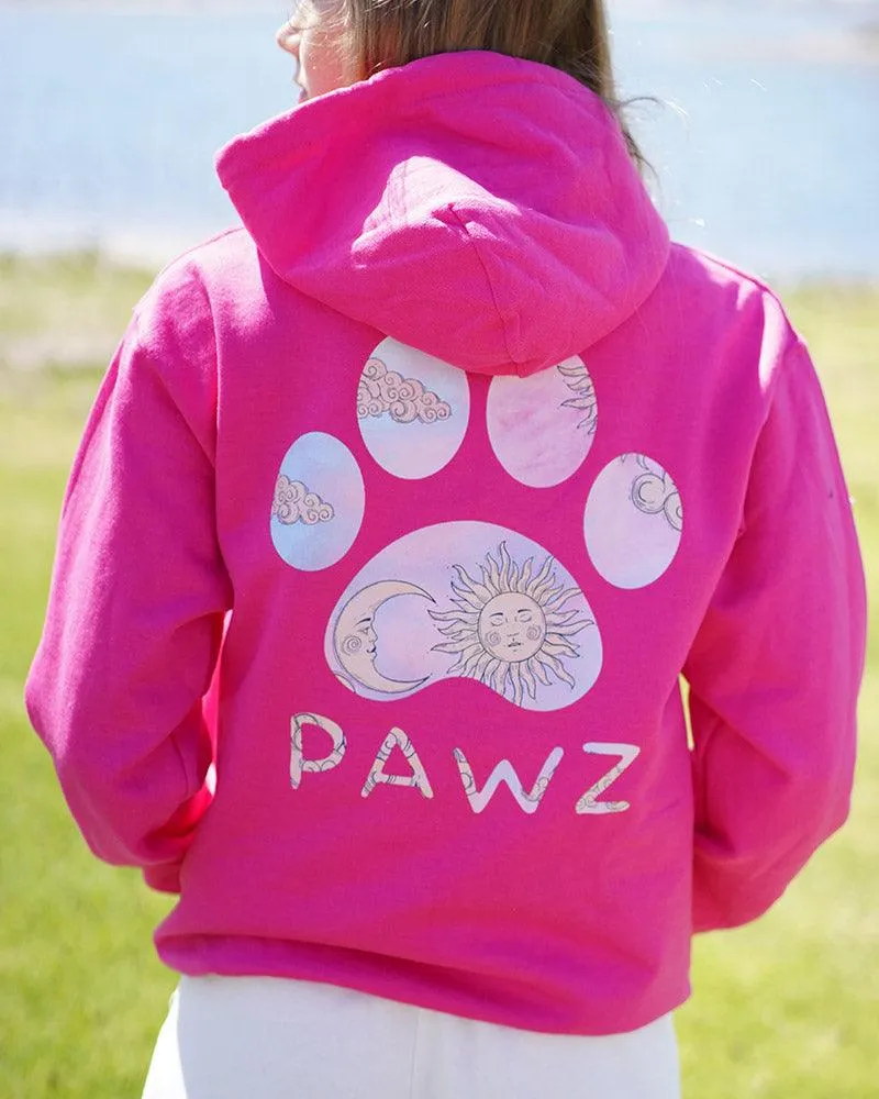 Solar Sky Heliconia Hoodie sold by PAWZ