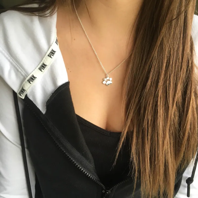 Silver Necklace sold by PAWZ