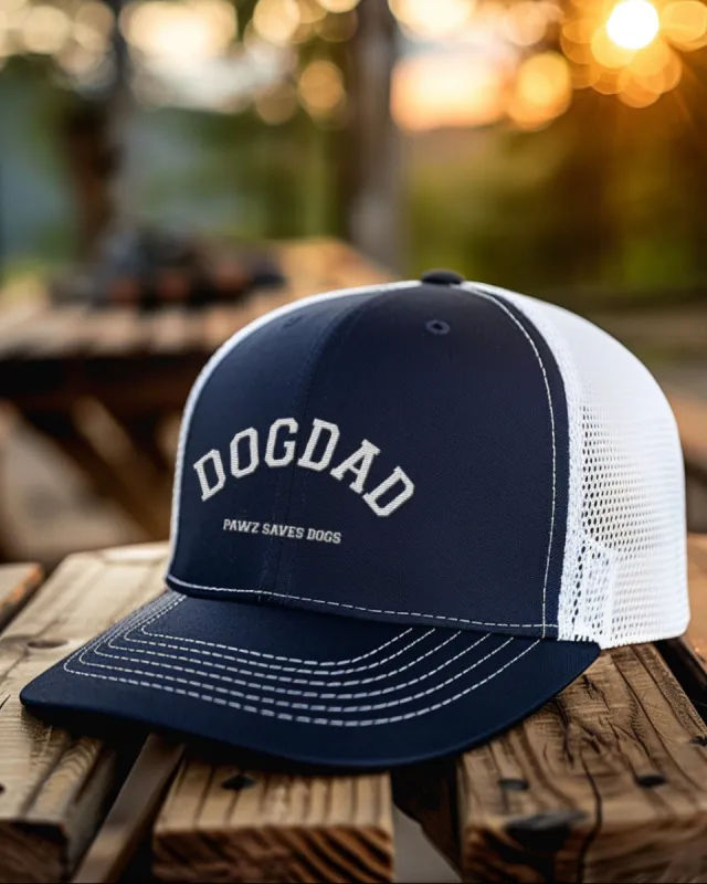 Arched Dog Dad Hats sold by PAWZ