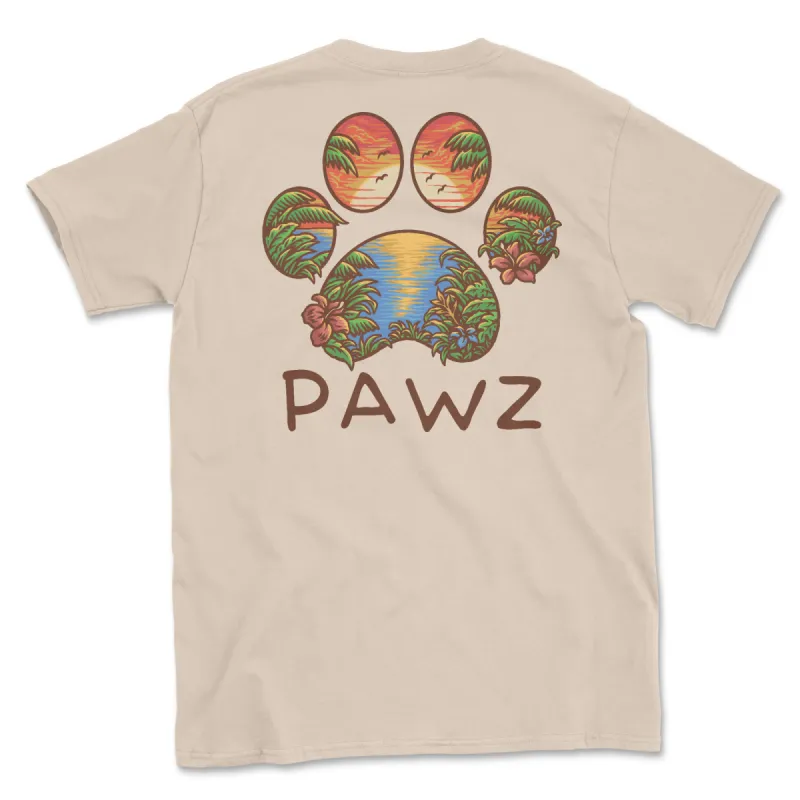 Sunset Vibes (Adult Short Sleeve T-Shirt) sold by PAWZ