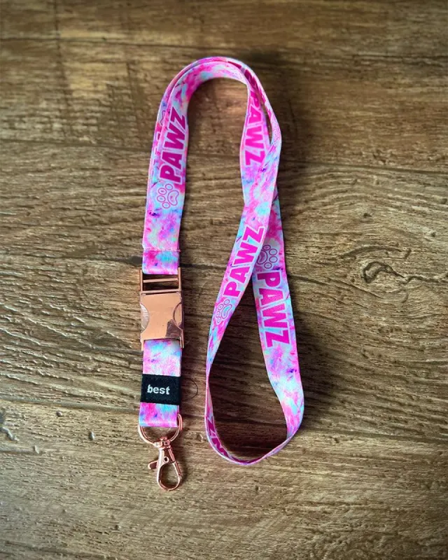 Tie Dye Lanyard sold by PAWZ
