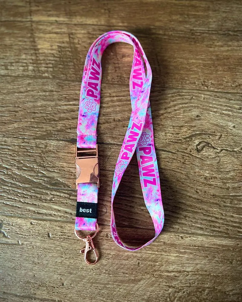 Tie Dye Lanyard sold by PAWZ