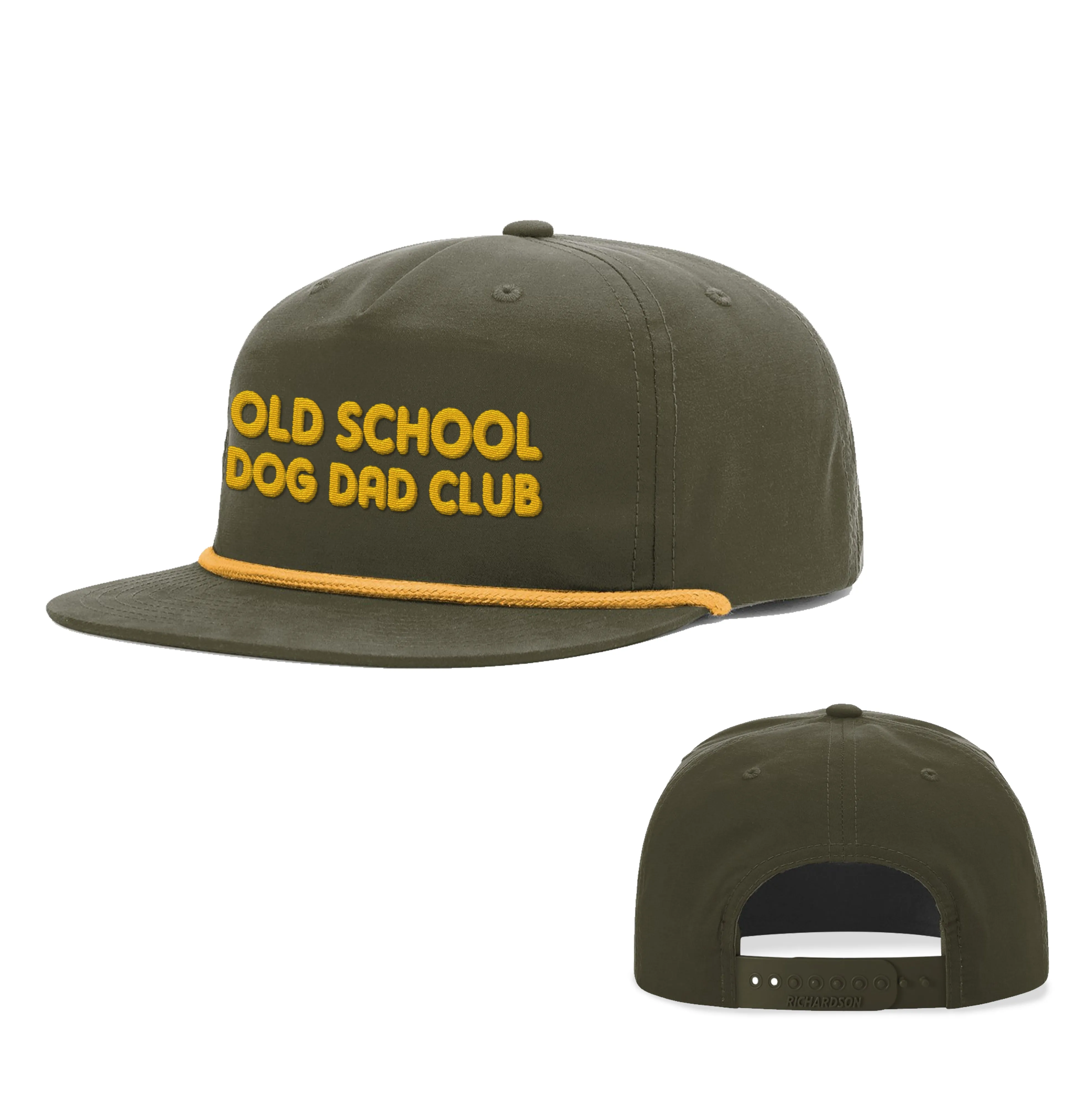 Old School Dog Dad Club Rope Hats sold by PAWZ product image thumbnail 2