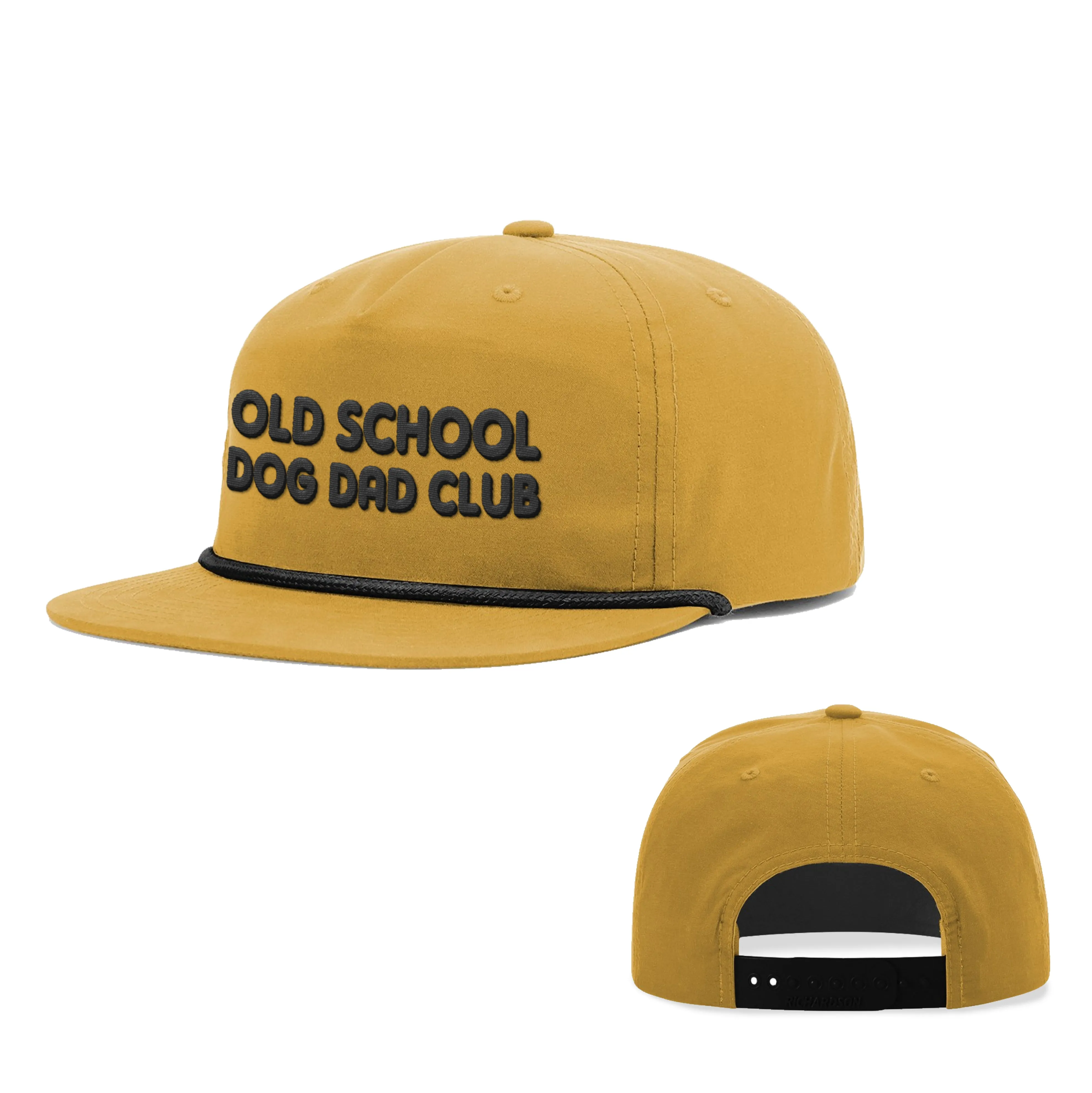 Old School Dog Dad Club Rope Hats sold by PAWZ product image thumbnail 3