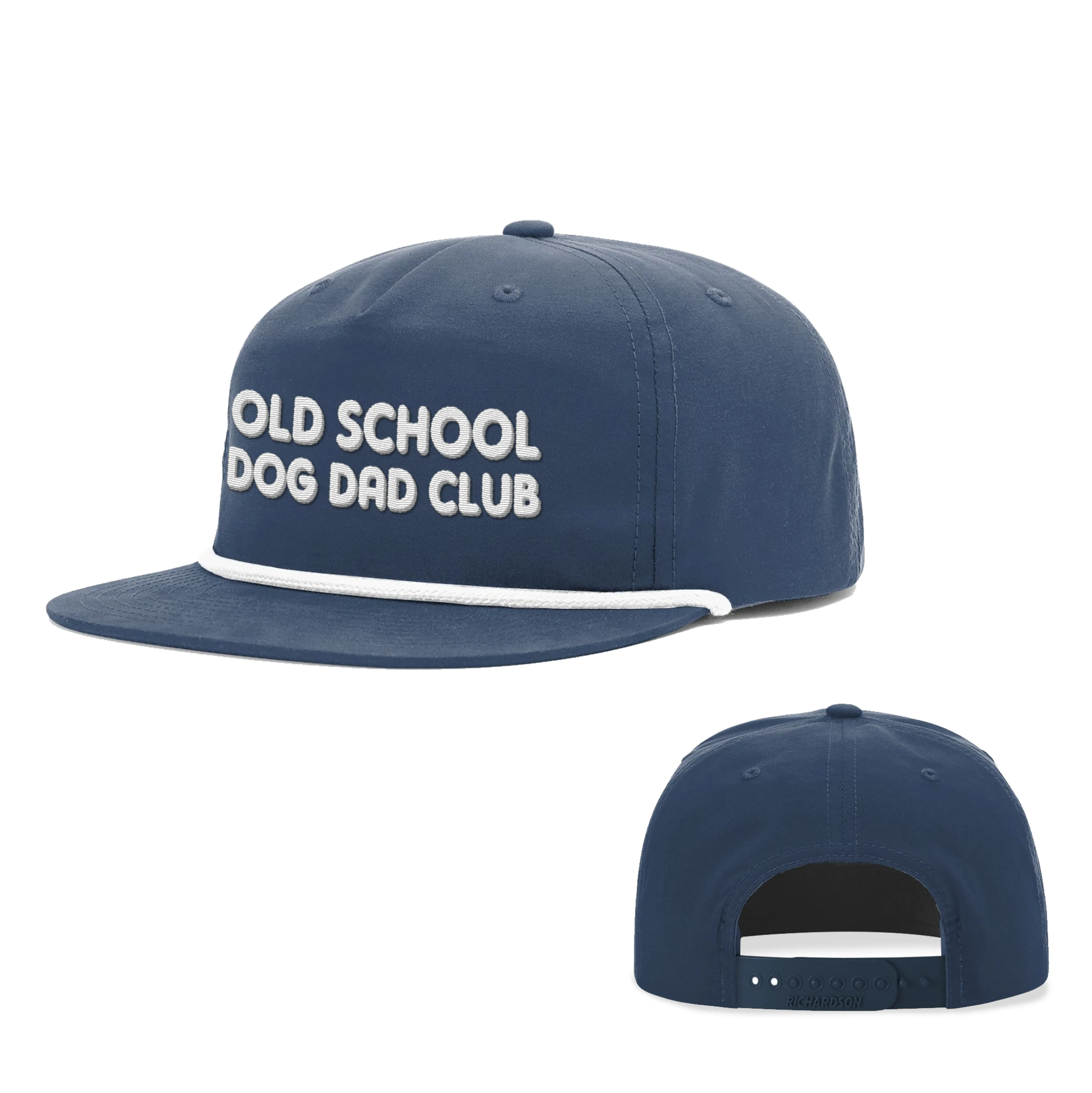 Old School Dog Dad Club Rope Hats sold by PAWZ product image thumbnail 5