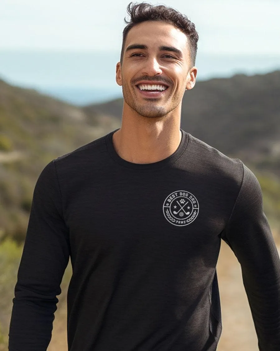 Best Dog Dad Long Sleeve sold by PAWZ product image thumbnail 2