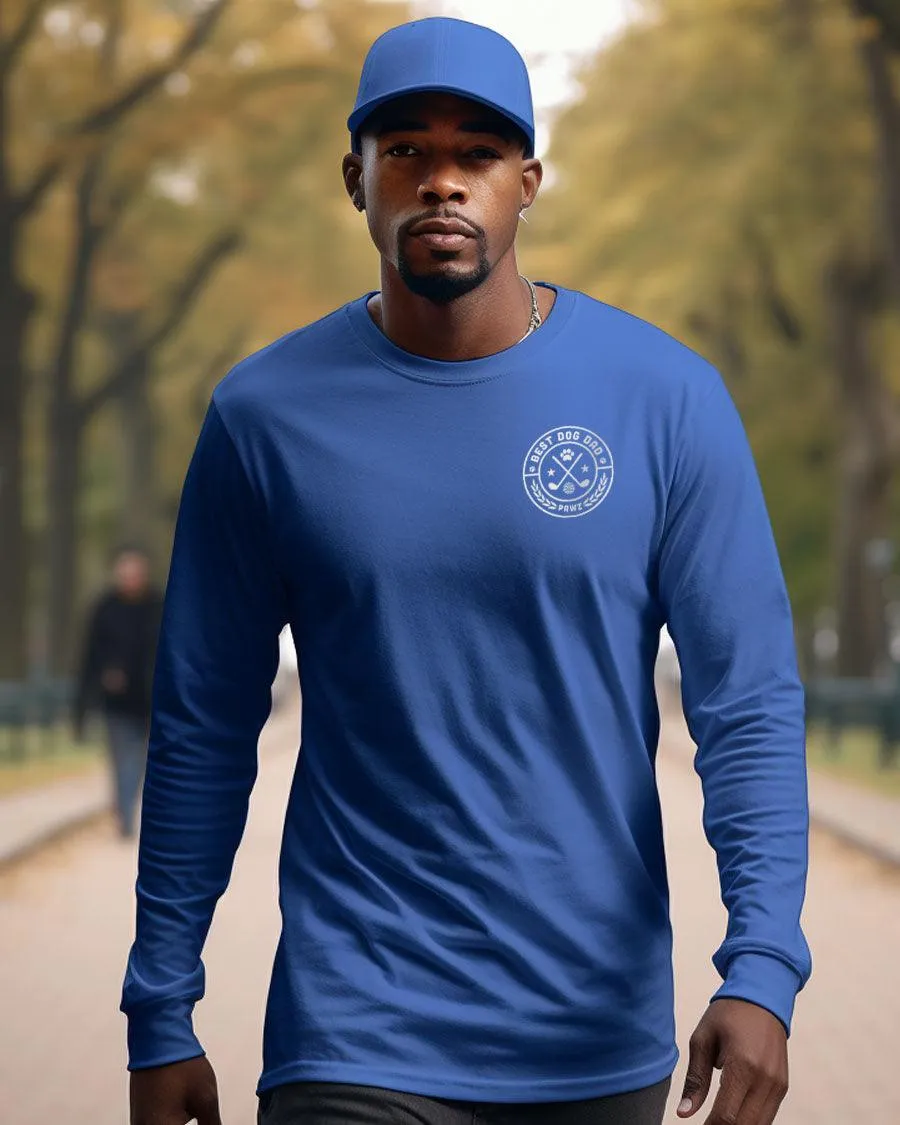 Best Dog Dad Long Sleeve sold by PAWZ
