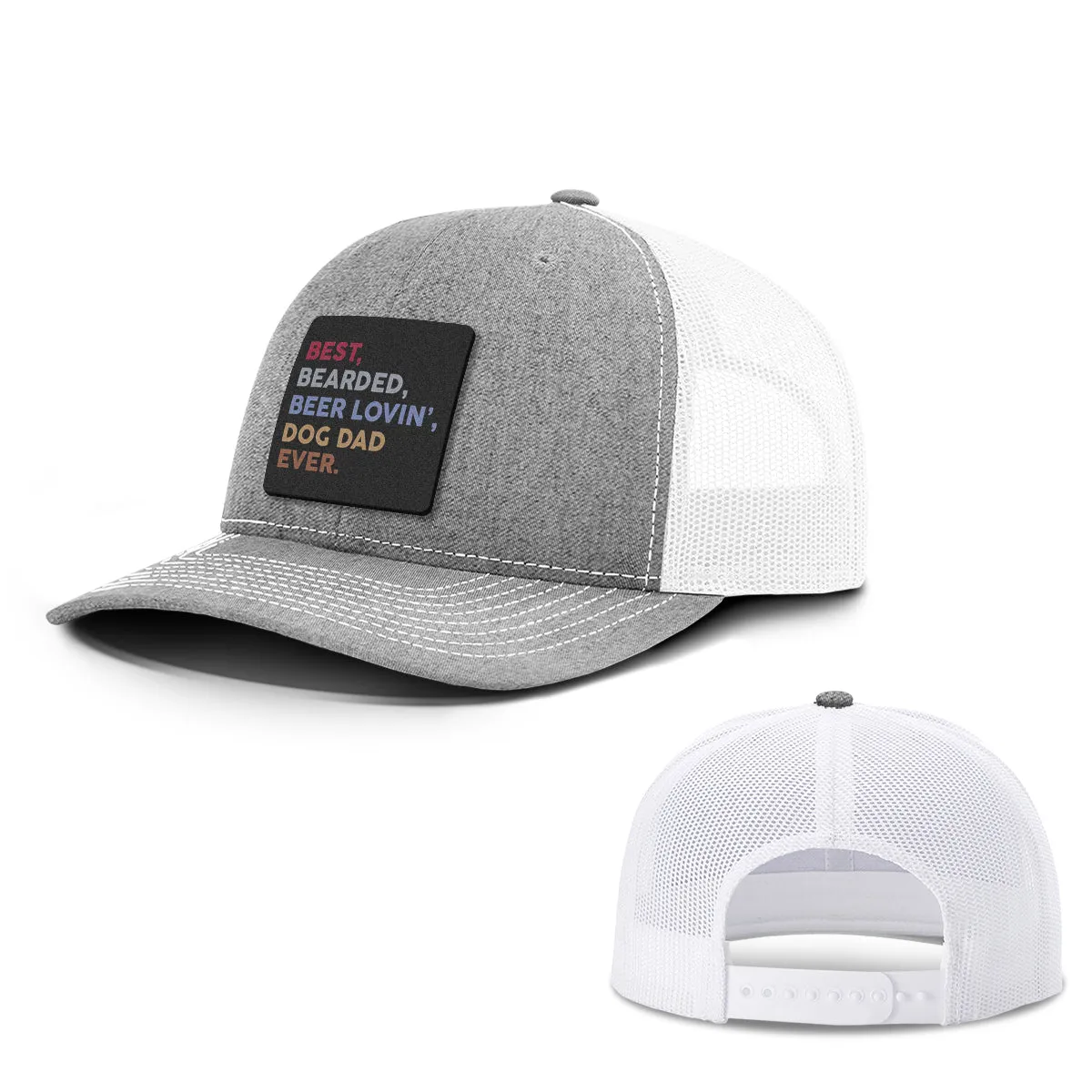 Bearded Dog Dad Patch Hats sold by PAWZ product image thumbnail 4