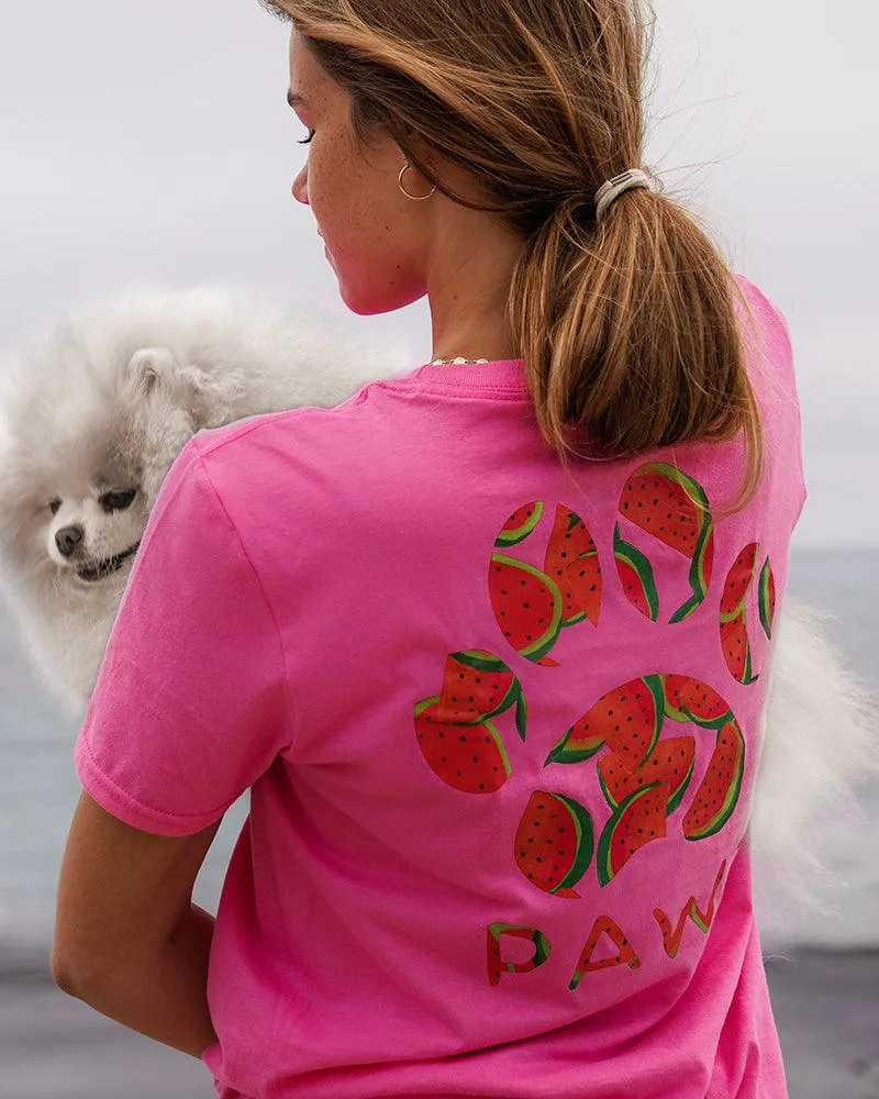 Watermelon Azalea Tee sold by PAWZ