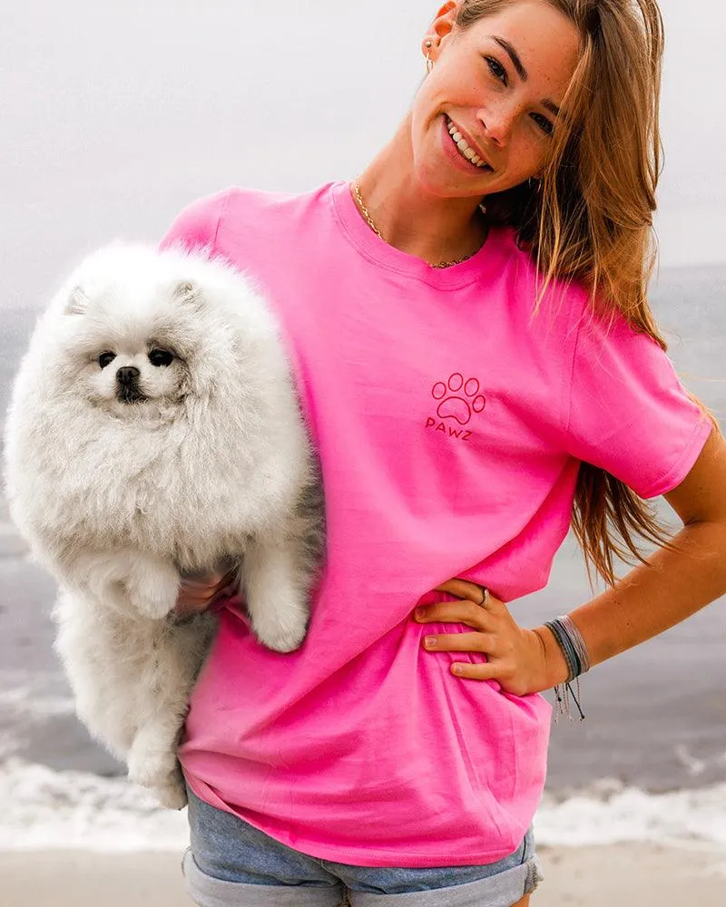 Watermelon Azalea Tee sold by PAWZ product image thumbnail 2