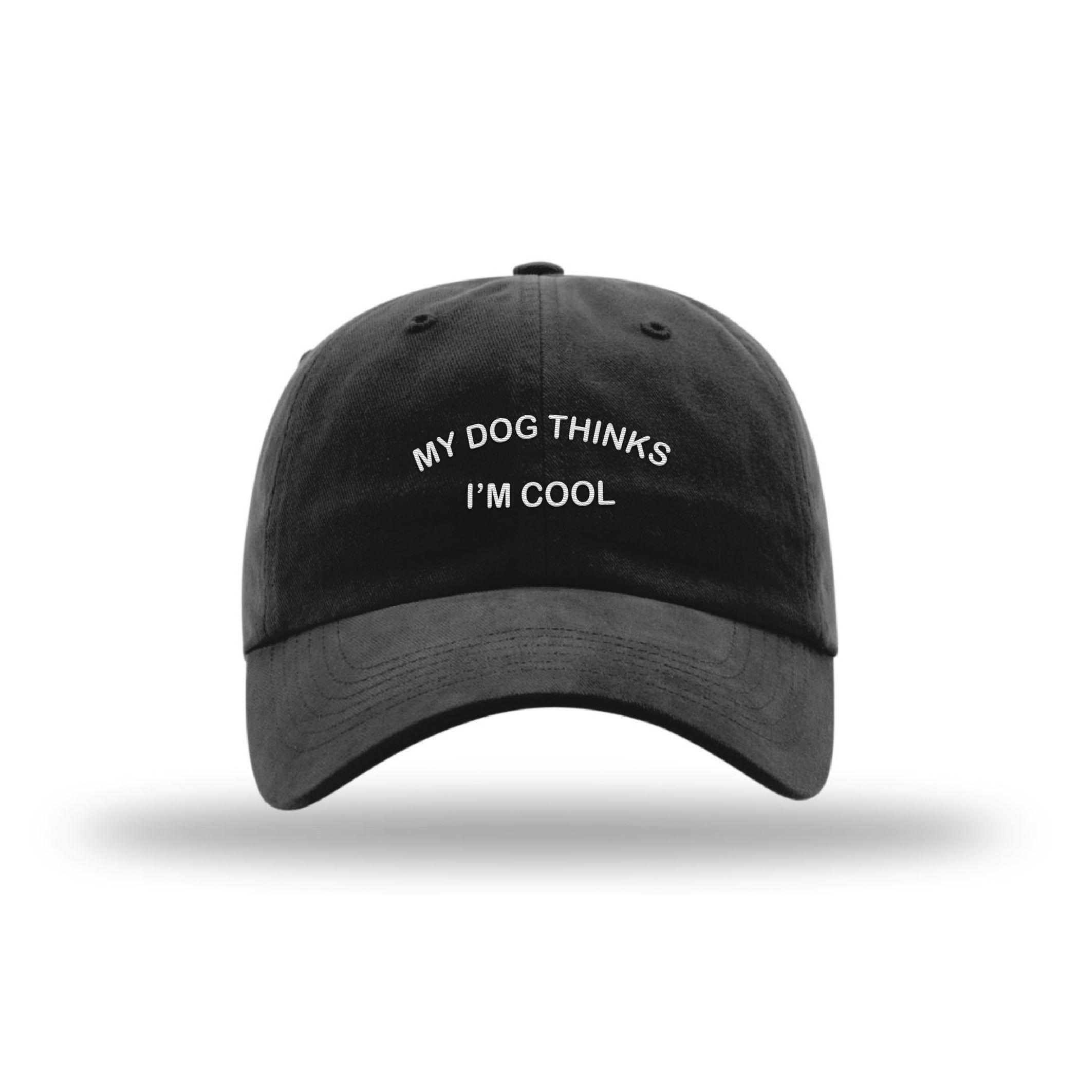 My Dog Thinks I'm Cool Dad Hats sold by PAWZ product image thumbnail 2