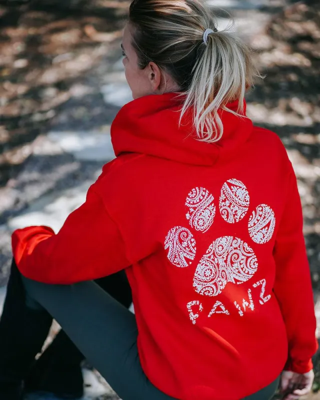 Henna Paisley Hoodie sold by PAWZ