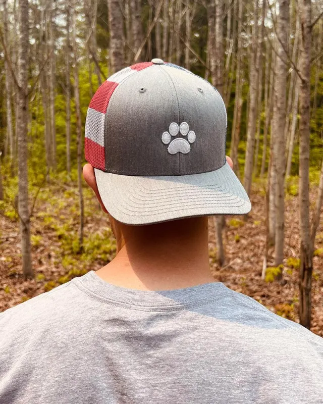Signature Paw Flag Hat sold by PAWZ
