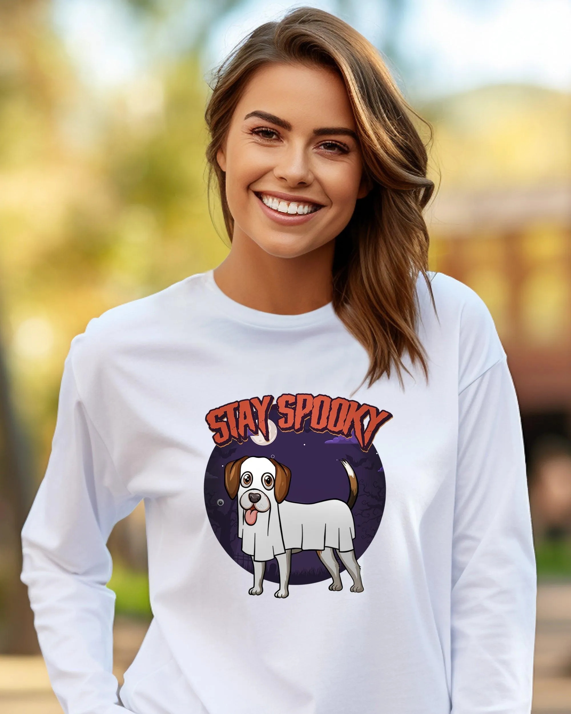 Stay Spooky Long Sleeve sold by PAWZ product image thumbnail 5