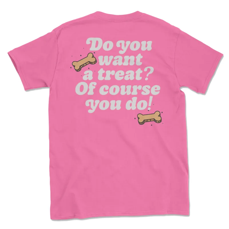 Dog Treatz (Adult Short Sleeve T-Shirt) sold by PAWZ