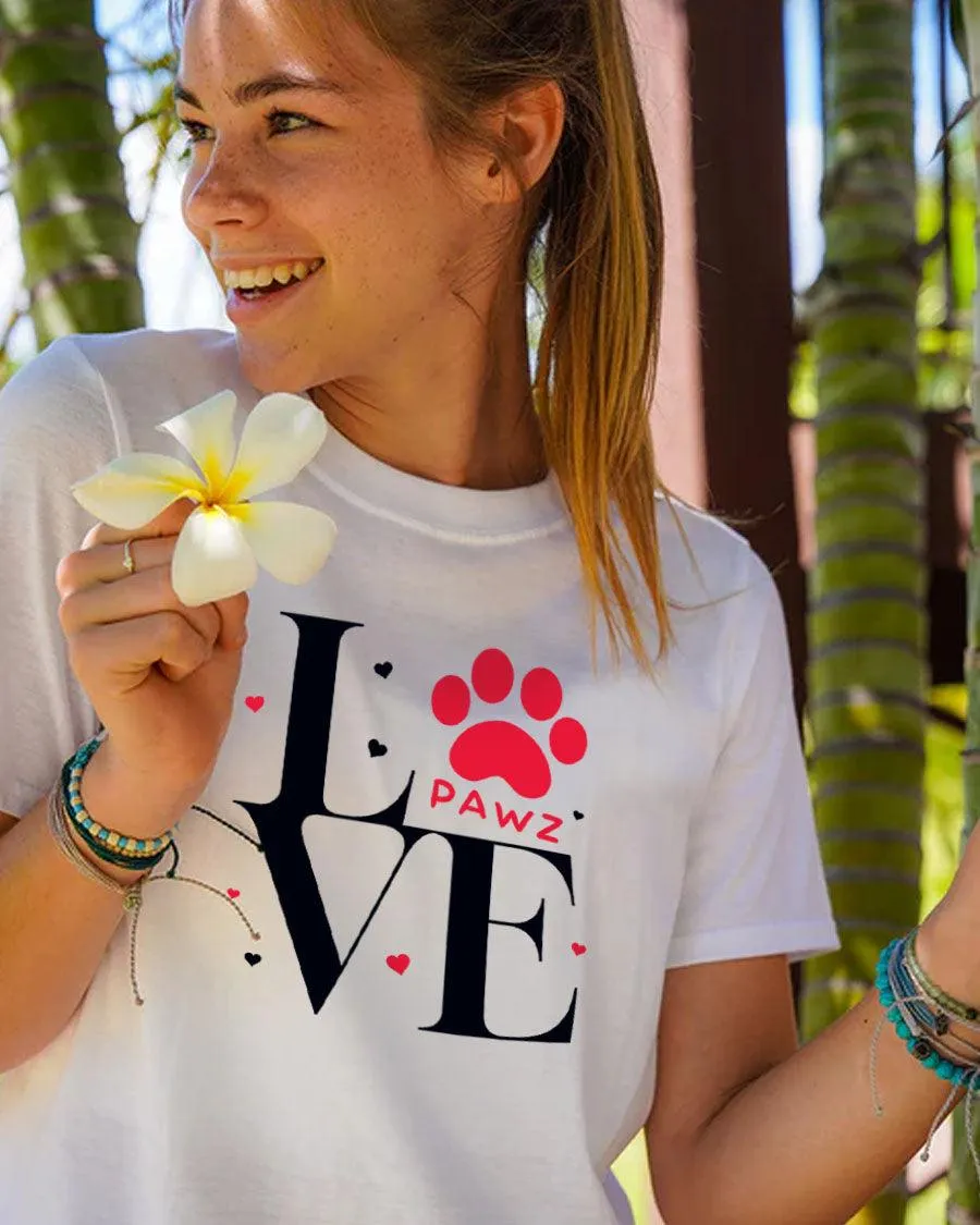 Pawz LOVE Tee sold by PAWZ product image thumbnail 2