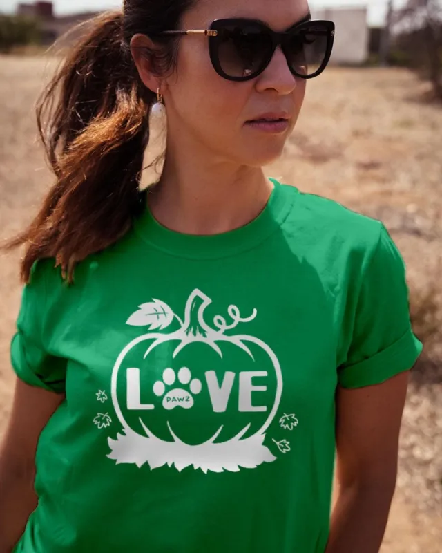 Pumpkin Love Tee sold by PAWZ