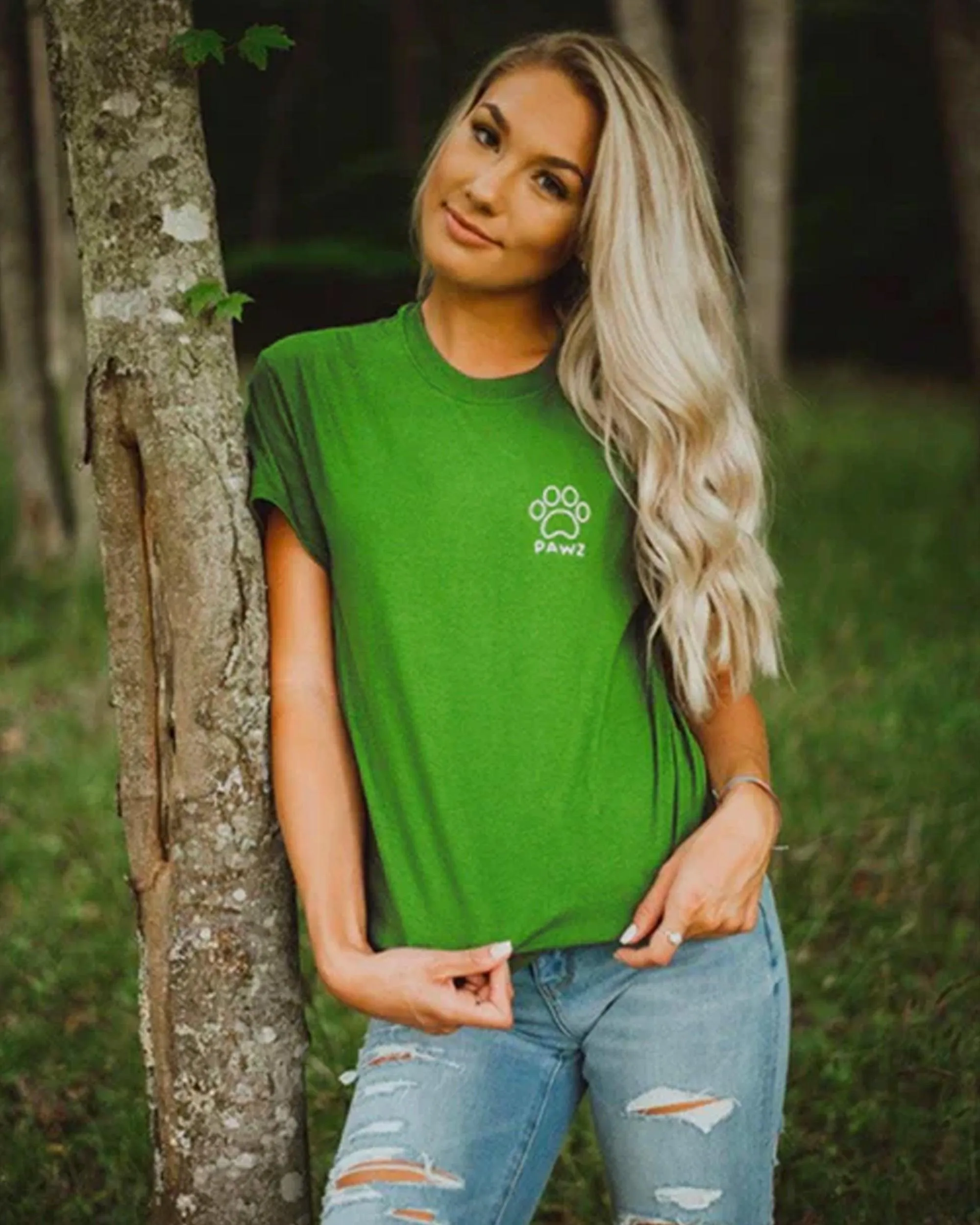 Camo Print Tee sold by PAWZ product image thumbnail 2