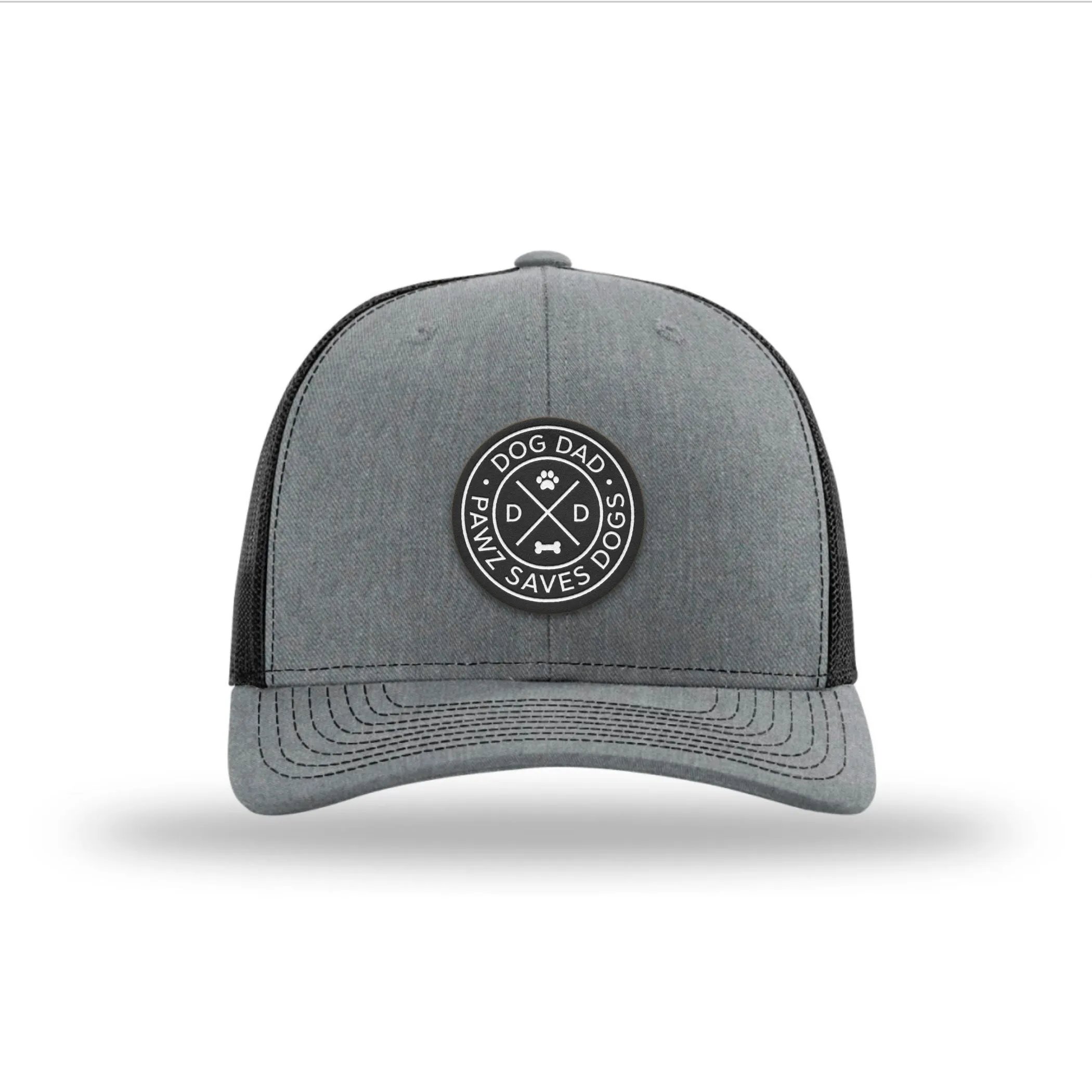 Hipster Dog Dad Patch Hats sold by PAWZ product image thumbnail 4