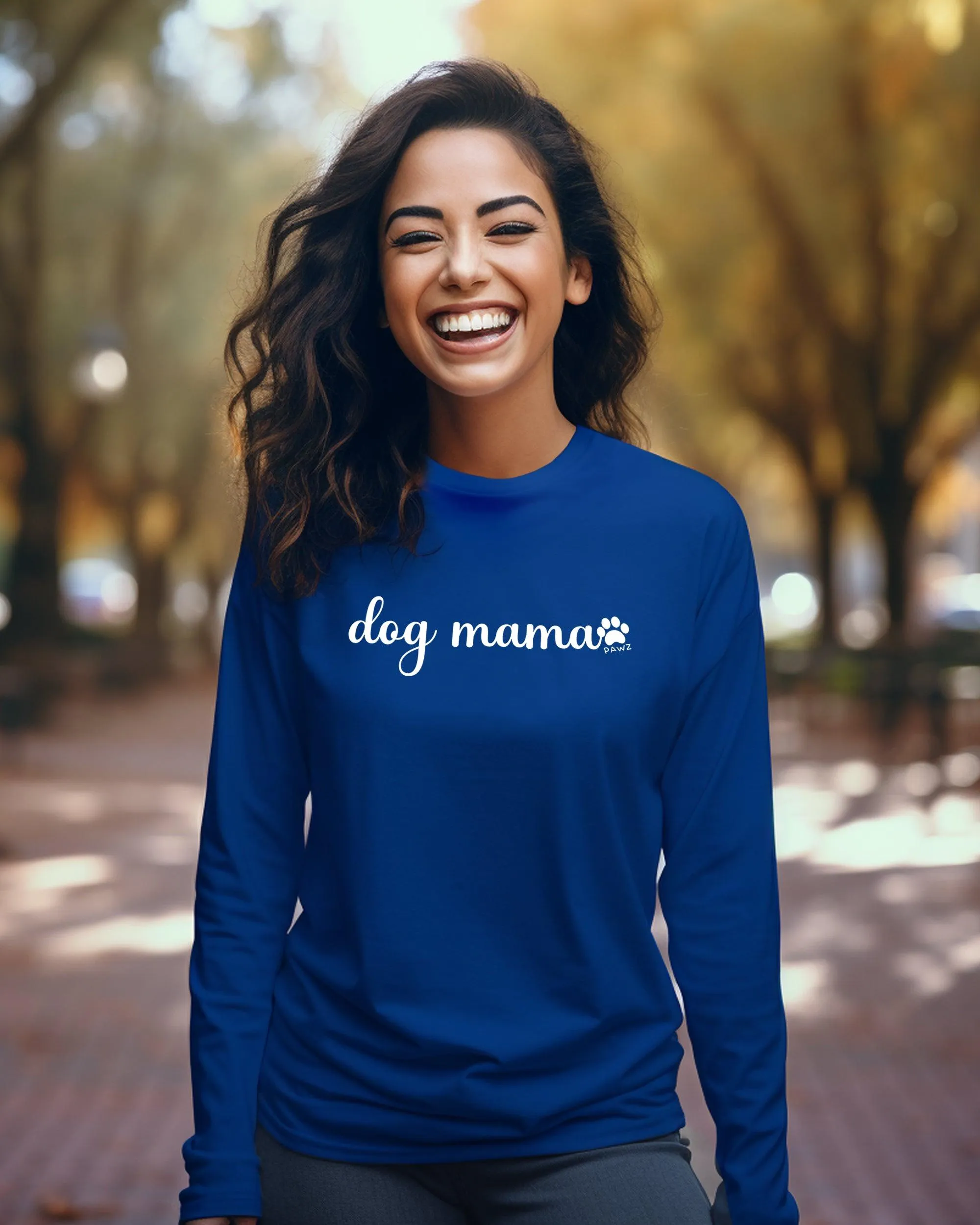 Dog Mama Script Long Sleeve sold by PAWZ product image thumbnail 4