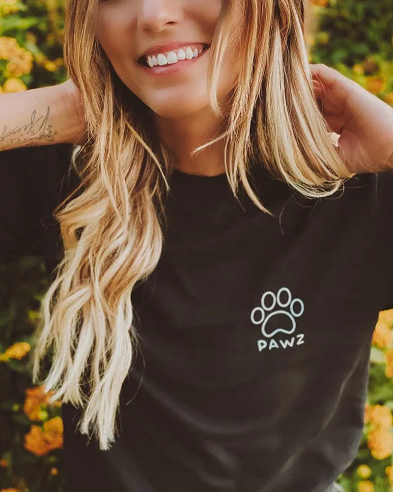 Tiger Print Black Tee sold by PAWZ product image thumbnail 4