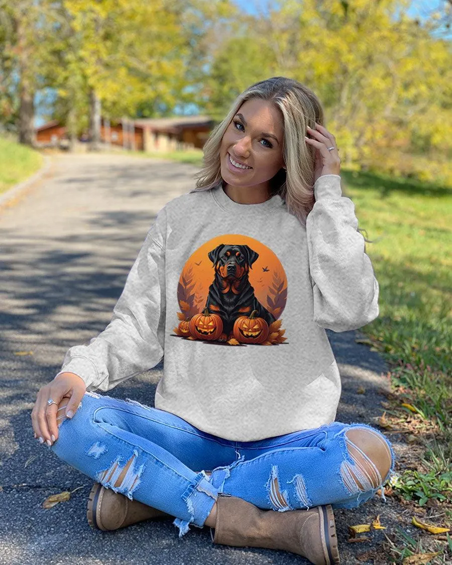 Falloween Rottweiler Crewneck sold by PAWZ