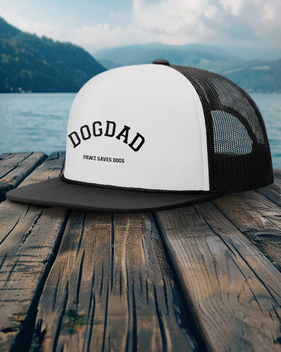Arched Dog Dad Foam Trucker Hats sold by PAWZ