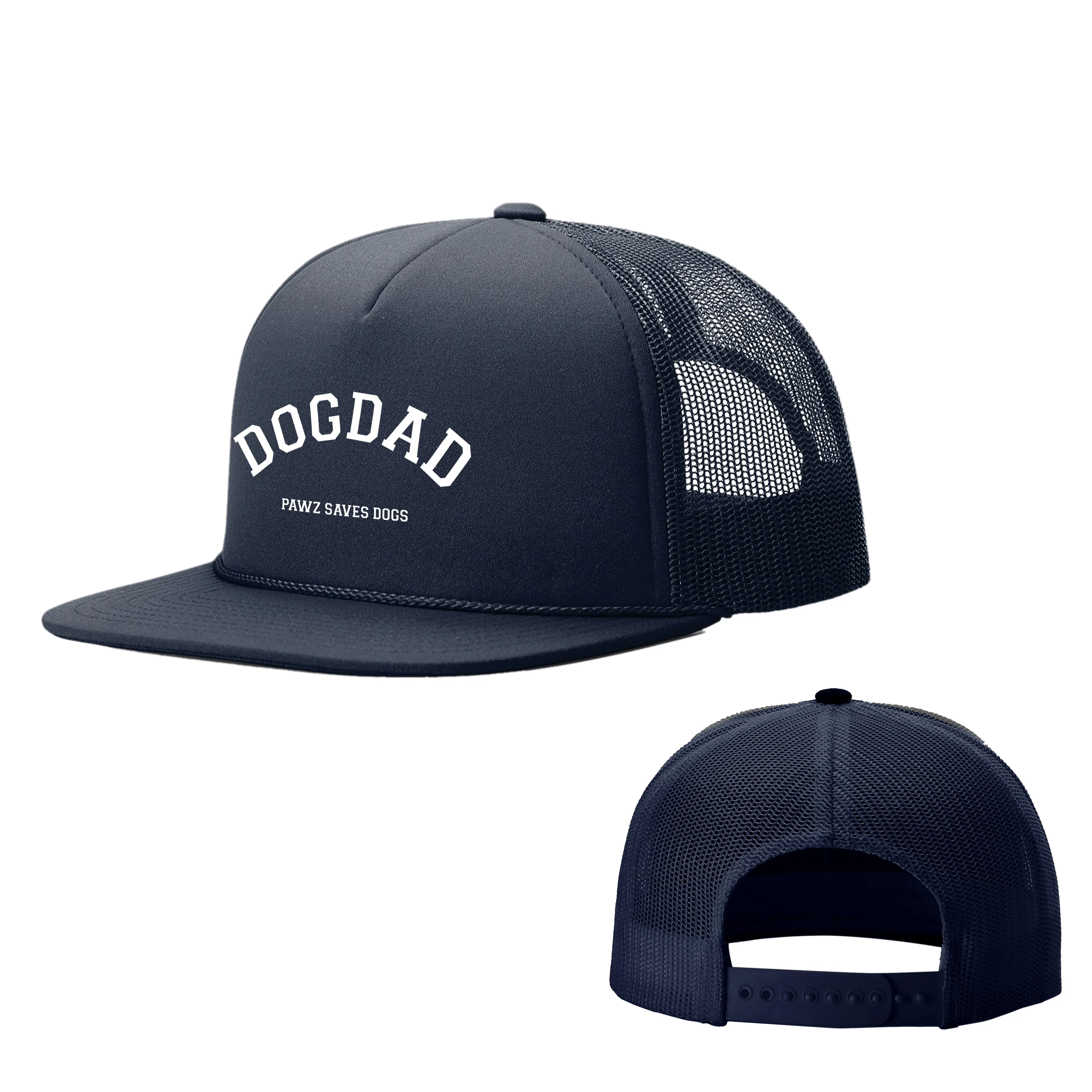 Arched Dog Dad Foam Trucker Hats sold by PAWZ product image thumbnail 5