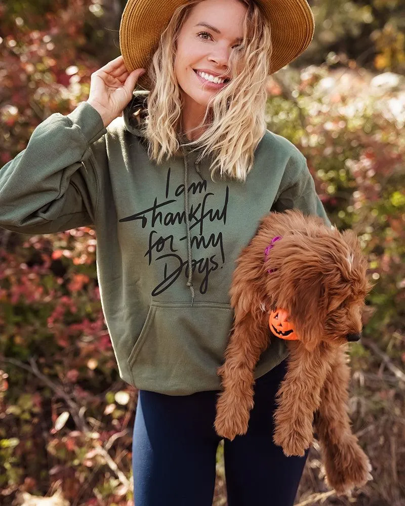 Thankful for My Dogs Hoodie sold by PAWZ product image thumbnail 4
