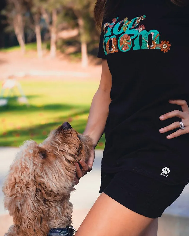 Blooming dog mom. Tee sold by PAWZ product image thumbnail 3