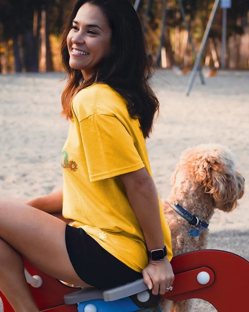 Blooming dog mom. Tee sold by PAWZ product image thumbnail 5